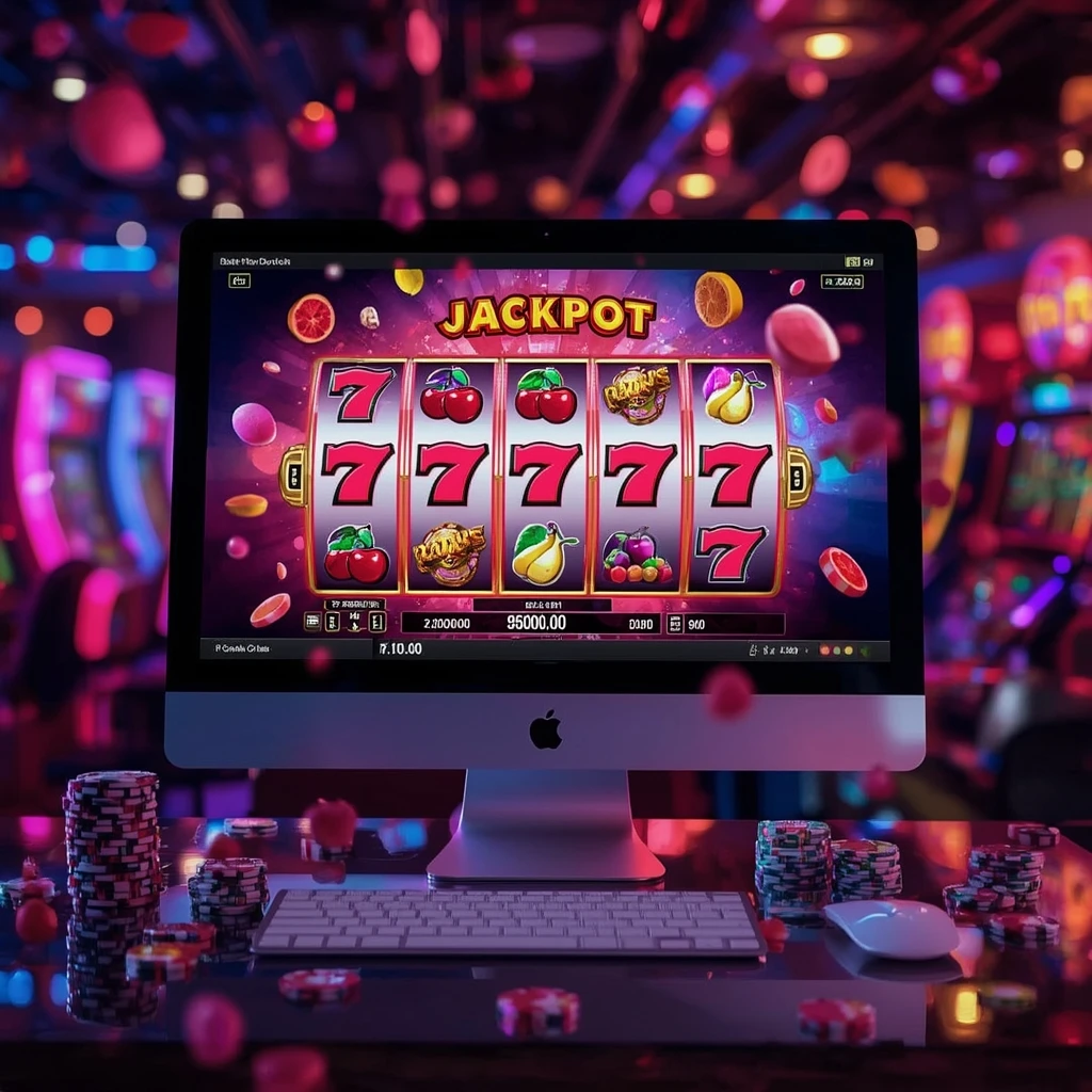 slots sur le moniteur CASINO WINNER
