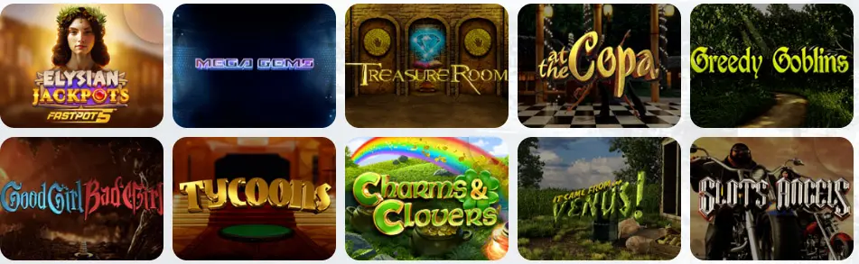 Les jackpots au CASINO WINNER